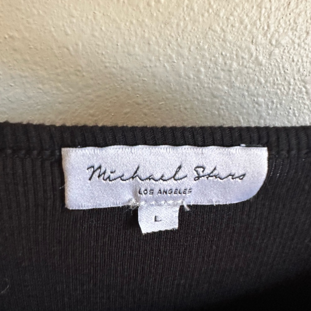 Michael Stars Black Dress - Picture 3 of 7